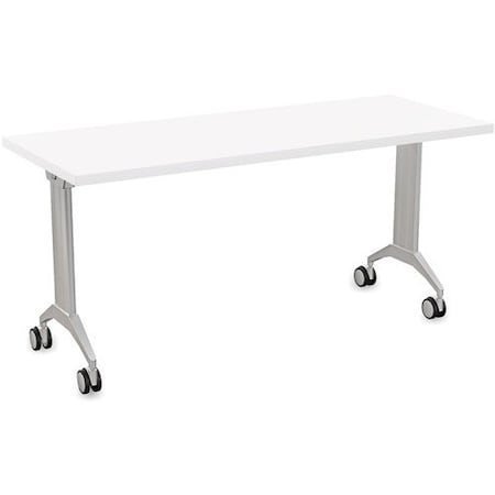 Special-T Table, Flip/Nest, 24inWx60inLx30inH, White SCTLINK2460MSWH